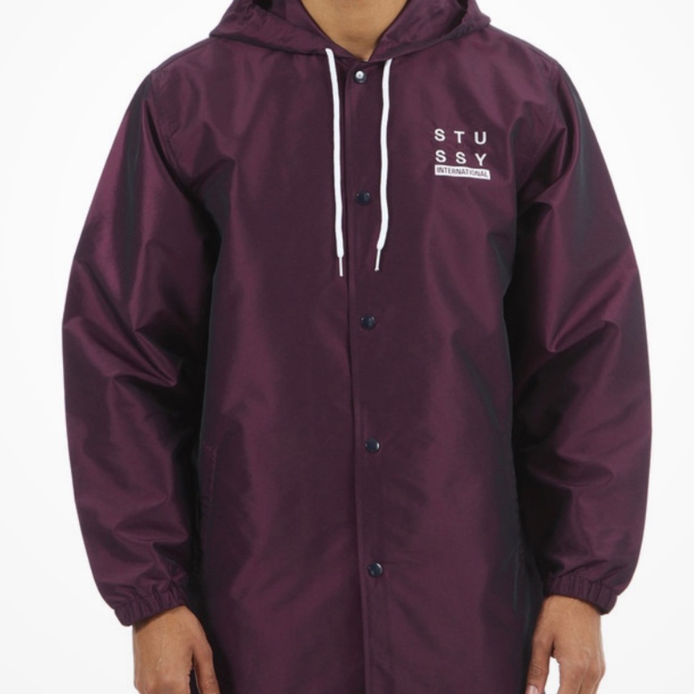 STUSSY LONG COACH JACKET **ISO** *NOT FOR SALE*